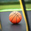 Trampoline 14FT avec gonfleur et échelle pour panier de basketball (enceinte de sécurité intérieure)