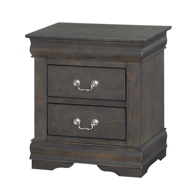Table de chevet Traditional, Dark Grey