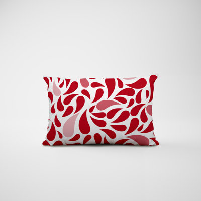 Polyester / Mélange de polyester Housse de coussin rectangulaire intérieure / extérieure lombaire et insert