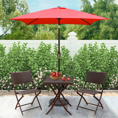 Parasol de marché carré 6,5 pi Tempo