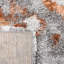 Tapis gris / rouille Wojtowicz-612847948