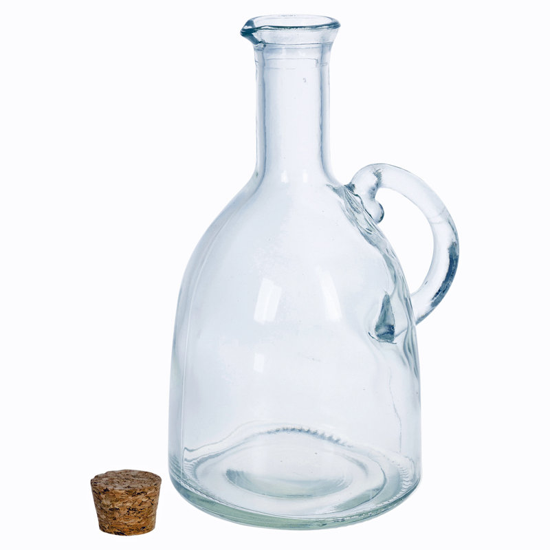 Glass Oil & Vinegar Cruet Set