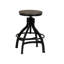 Tabouret de comptoir pivotant réglable Kerome (ensemble de 2)-2125296243