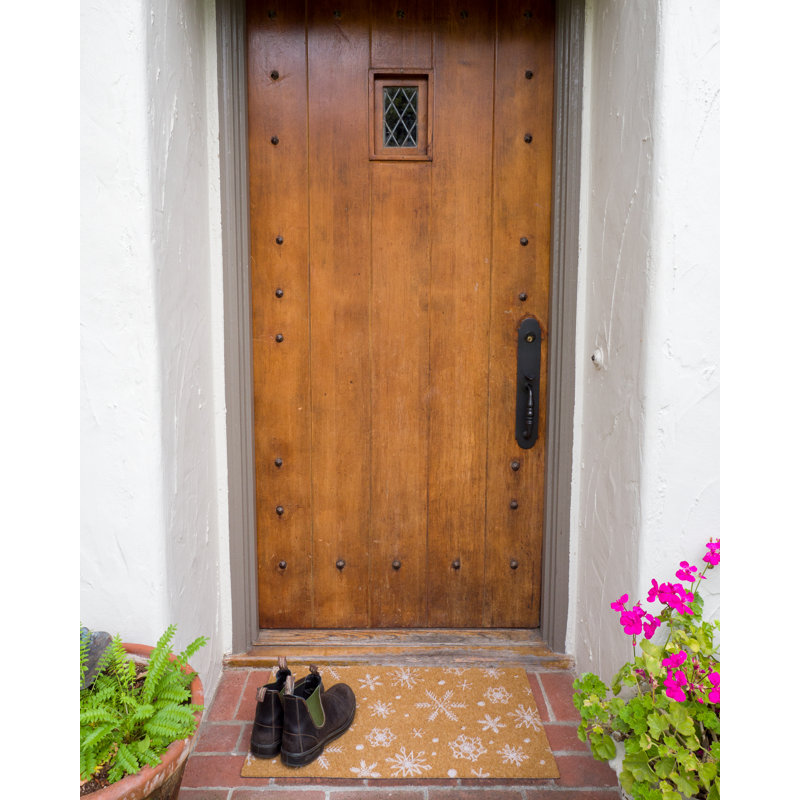 Raisa Non-Slip Floral Outdoor Doormat