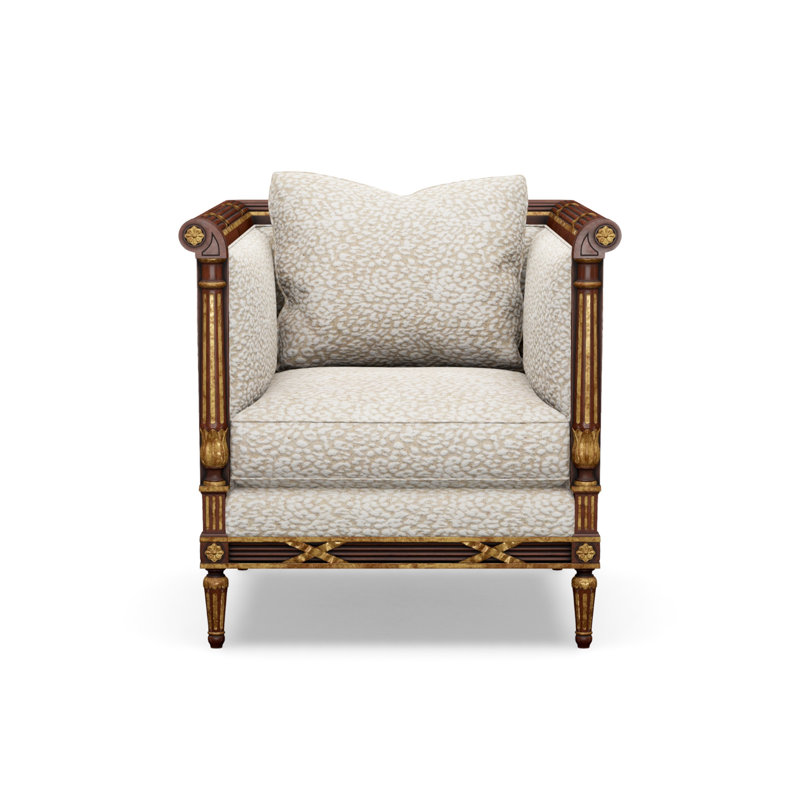 The Regent's Visit  Accent Chair, Chevy Natural
