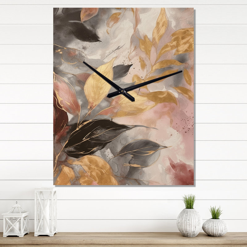 Horloge murale Herb Elixir, H 32 po x l 24 po x P 1 po