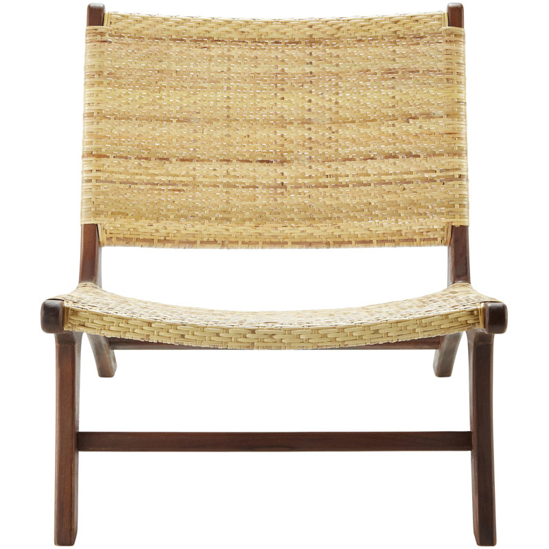 Bevans Modern Accent Chair, Cream