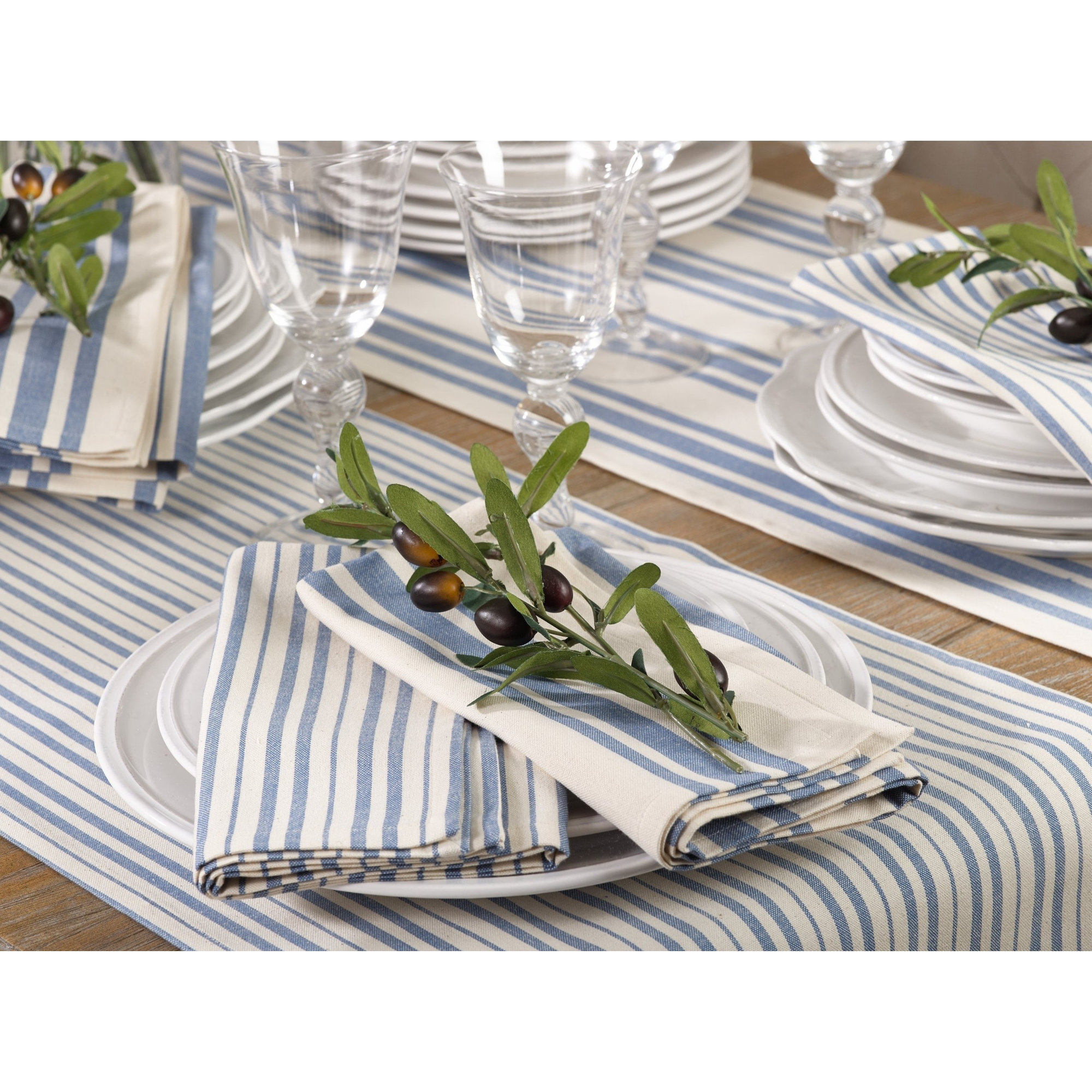 Weaver 4 Piece Cotton Napkin Set