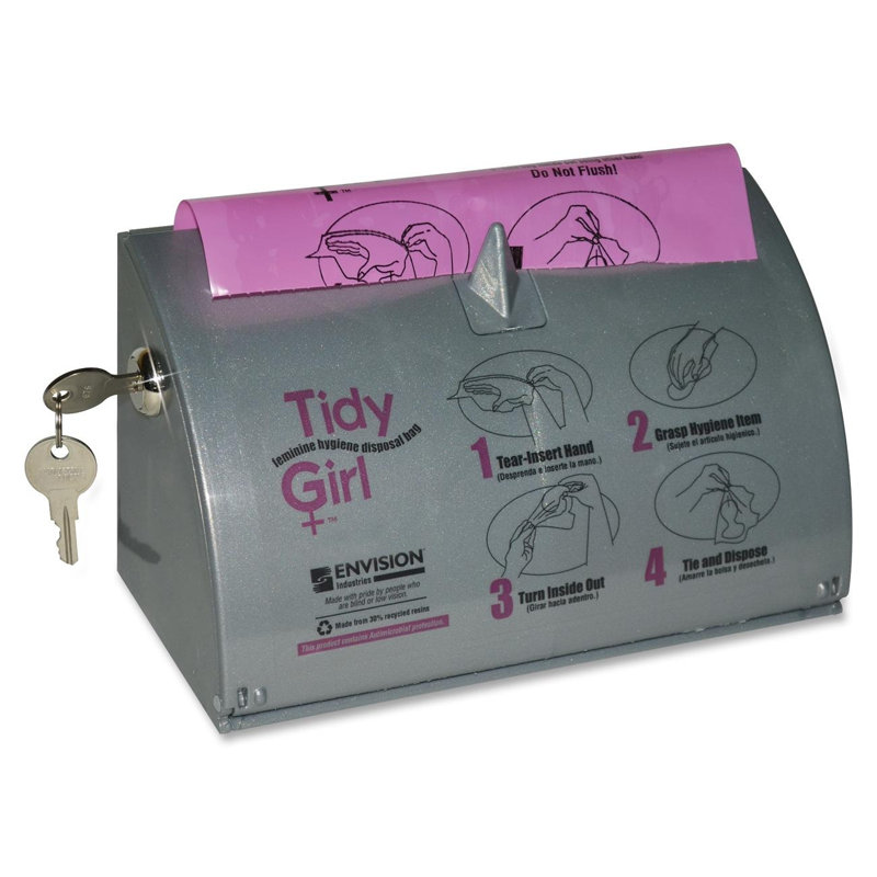 Distributeur de sacs pour hygiene féminine
