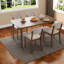 Ensembles de table de salle à manger compacts (doivent inclure à la fois la table et la chaise), MDF Modern Kitchen Home