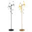 Lampe sur pied décorative à 3 têtes avec grue en papier 64,96 po, lumière blanche froide, base en métal stable, abat-jour en PVC pour le salon, la chambre à coucher et le bureau-1407897707