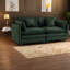 Canapé modulaire confortable en chenille avec méridienne moderne et confortable