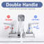 Robinet cascade pour salle de bain 4 pouces 2 poignées 2 poignées Rotation 360 degrés Lavabo 3 trous Facile à nettoyer et à entretenir-131256039