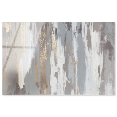 Art mural bohème Flooding Gold II par Art Remedy, prêt à être suspendu