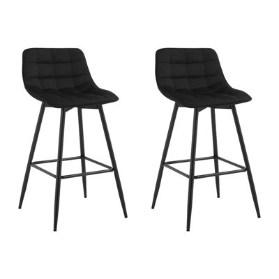 Heyman Upholstered Counter Stool