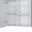 Medicine Cabinet 21.1" H, 1 Door, 4 Shelves, 1 Mirror-1654501439