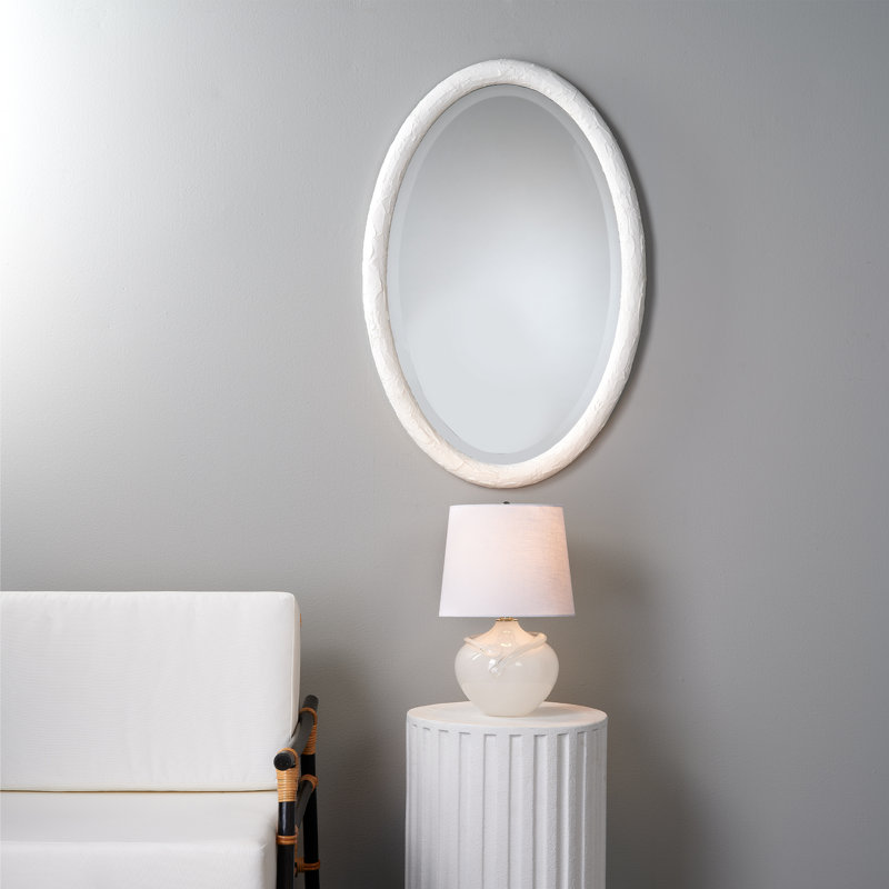 Ovation Mirror, White