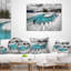 Coussin Frosted Crystal Clear Lake