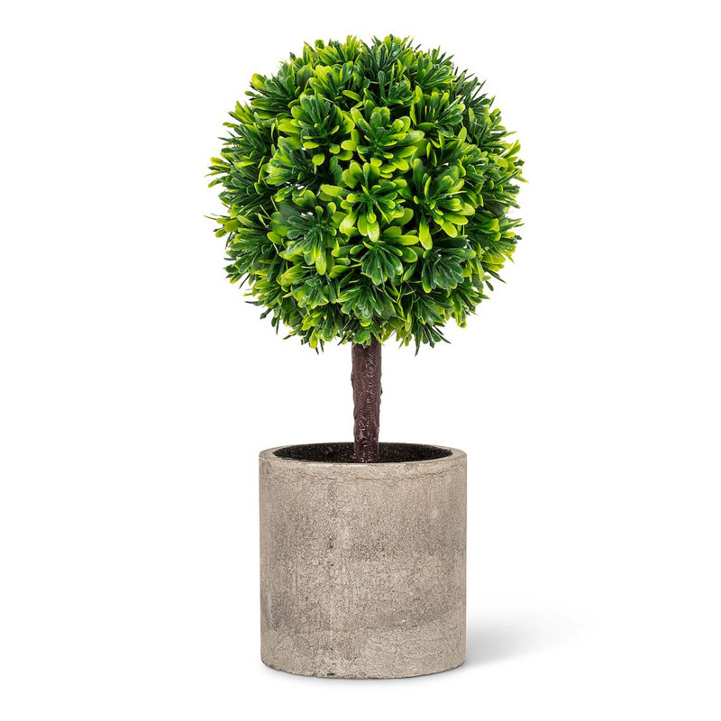 Pot 9,5 "topiaire en buis artificiel