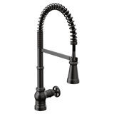 Paterson Spring Pull Down Single Handle Kitchen Faucet with Accessories and with Power Boost