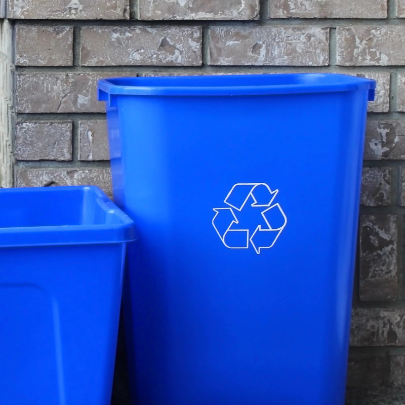 Poubelle de recyclage 10,25 gallons planet friendly