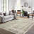 Oriental Machine Washable Rug Non-Slip Area Rug for Living Room Low-Pile Rug Indoor Floor Cover Floral Rug for Bedroom Dining Room Hallway Kitchen Office-1844055276