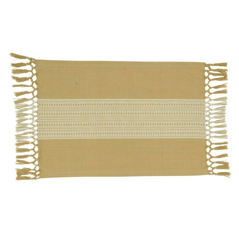 Linge de table Chrissiana, Kaki