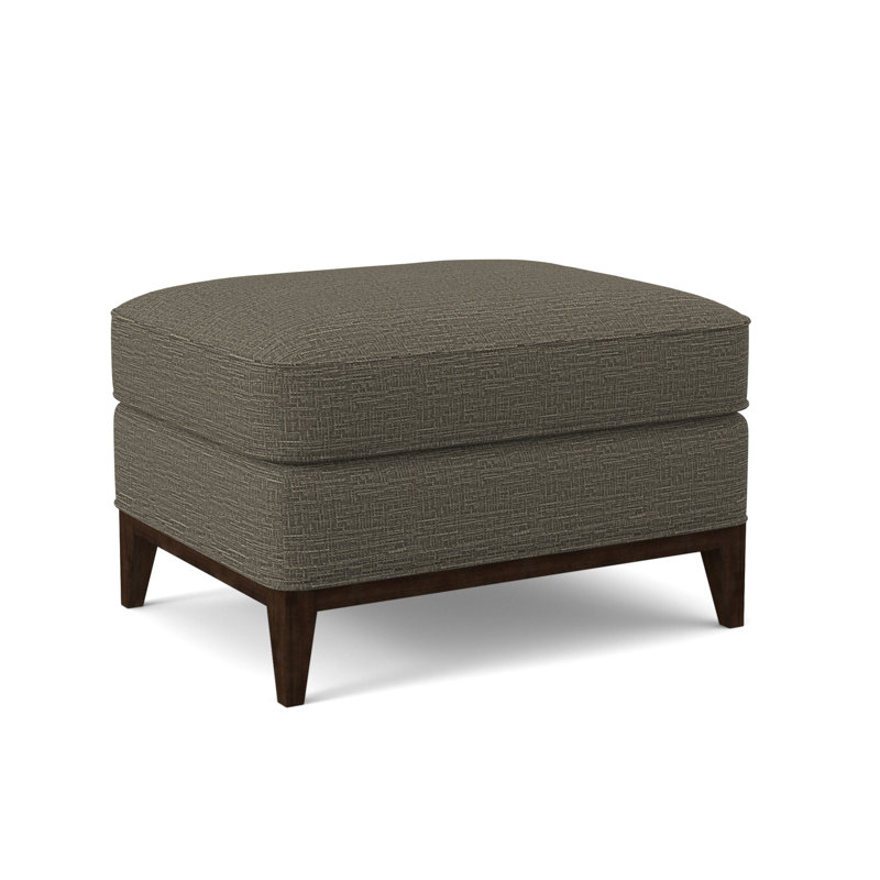 Sonoma Ottoman, American Walnut, Margaret Mahogany Polyester Blend