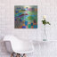 Winston Porter «If Happy Was a Landscape» par Jane Schmidt, art mural en métal