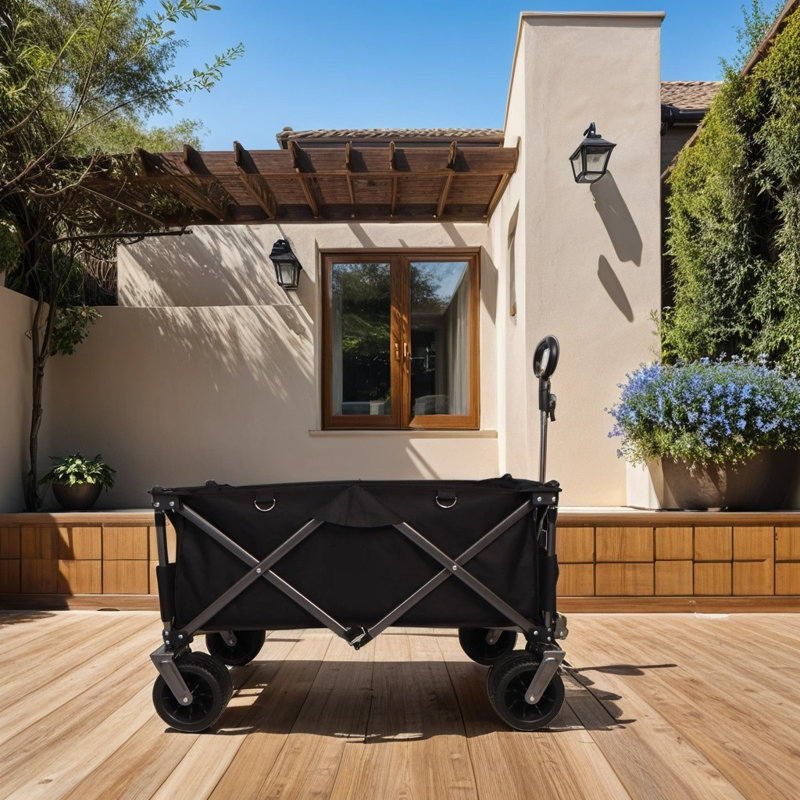 Chariots de jardin robustes, Blanc antique