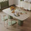 Table de salle à manger rectangulaire moderne en bois massif fritté-1553957652-1553957655