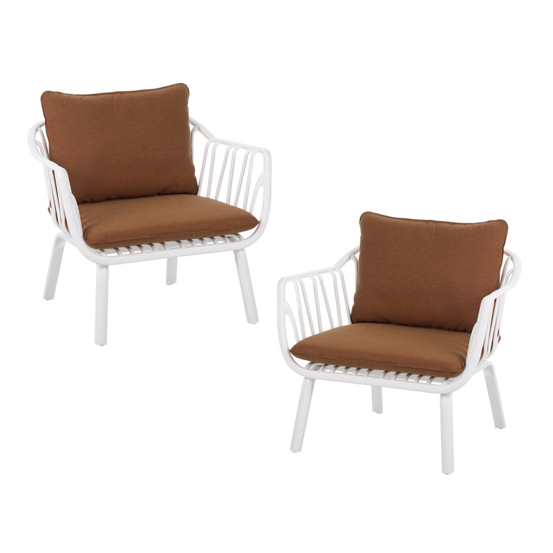 Ensemble de chaises de comptoir St. Simons, résistant aux intempéries et confortable pour les espaces de patio et de jardin