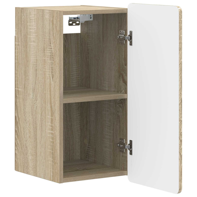 Bathroom Storage, Sonoma Oak