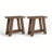 Solid Wood End Table With Storage-653028294-645890788
