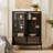 51.2" Freestanding Display Cabinet-472582033