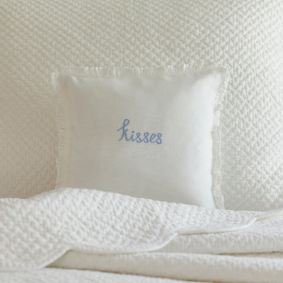 Kisses Throw Pillow
