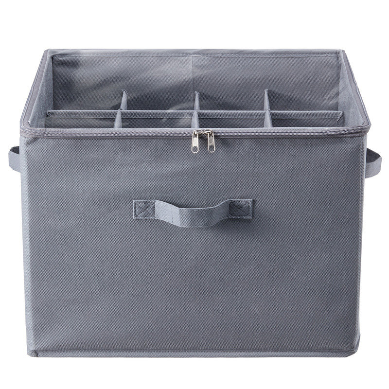 Rangement pour chaussures sous le lit à 16 compartiments, séparateur de chaussures réglable sous le lit avec fenêtre transparente, tissu respirant et poignées renforcées