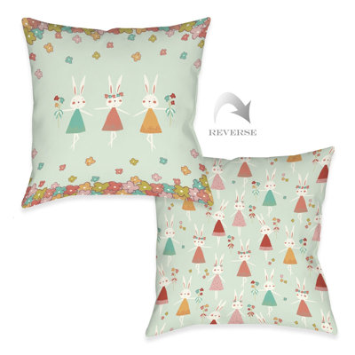 Coussin Matilda Bunny Ballerina Trio
