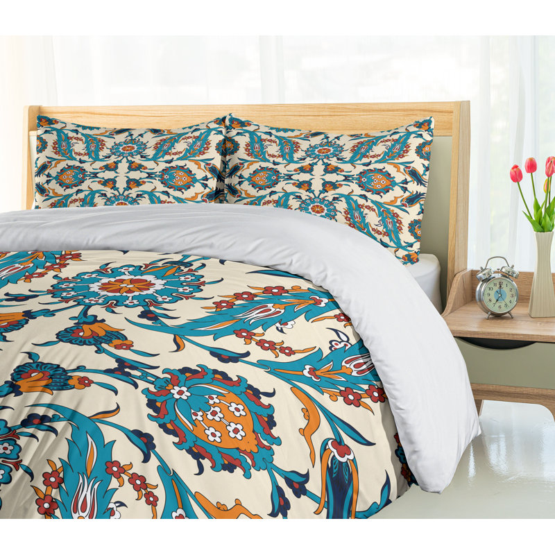 No Duvet Cover, Queen Duvet Cover + 2 Standard Shams
