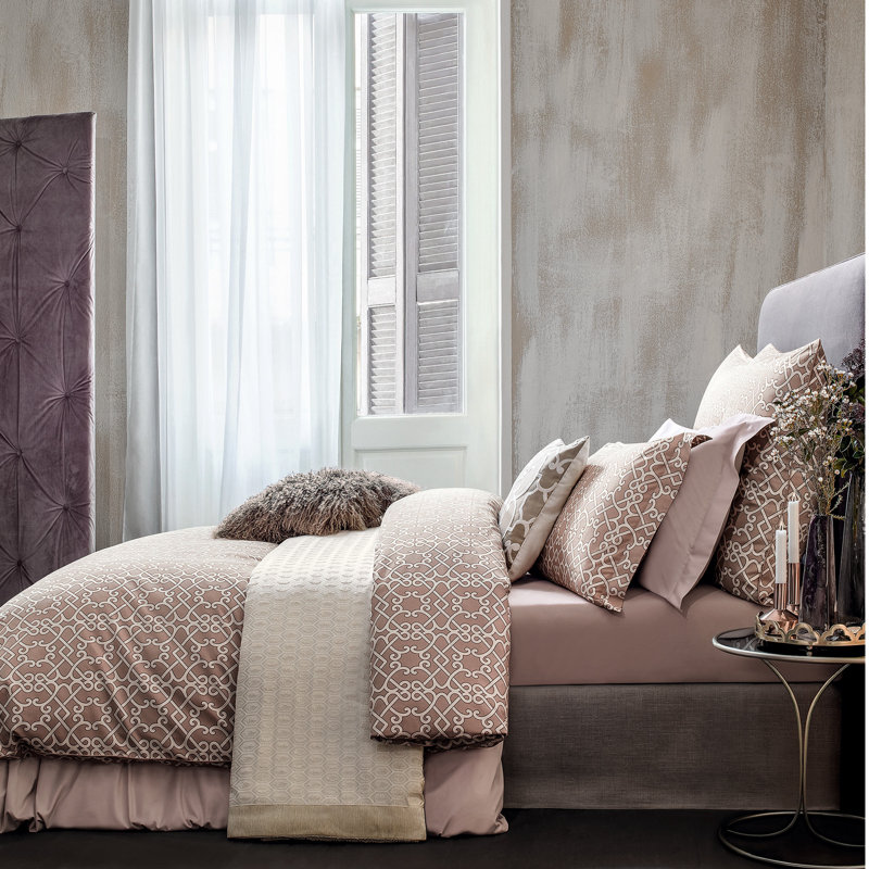 Monogram Sateen Flat Sheet