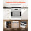 Four électrique 30 po 4,8 pieds Pi. 4 brûleurs de surface de cuisson en acier inoxydable-116796683-116796685