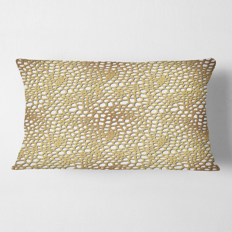 Coussin Golden - Modern Mid-Century