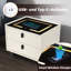 Darrious 45cm W Manufactured Wood Bedside Table-1148341387