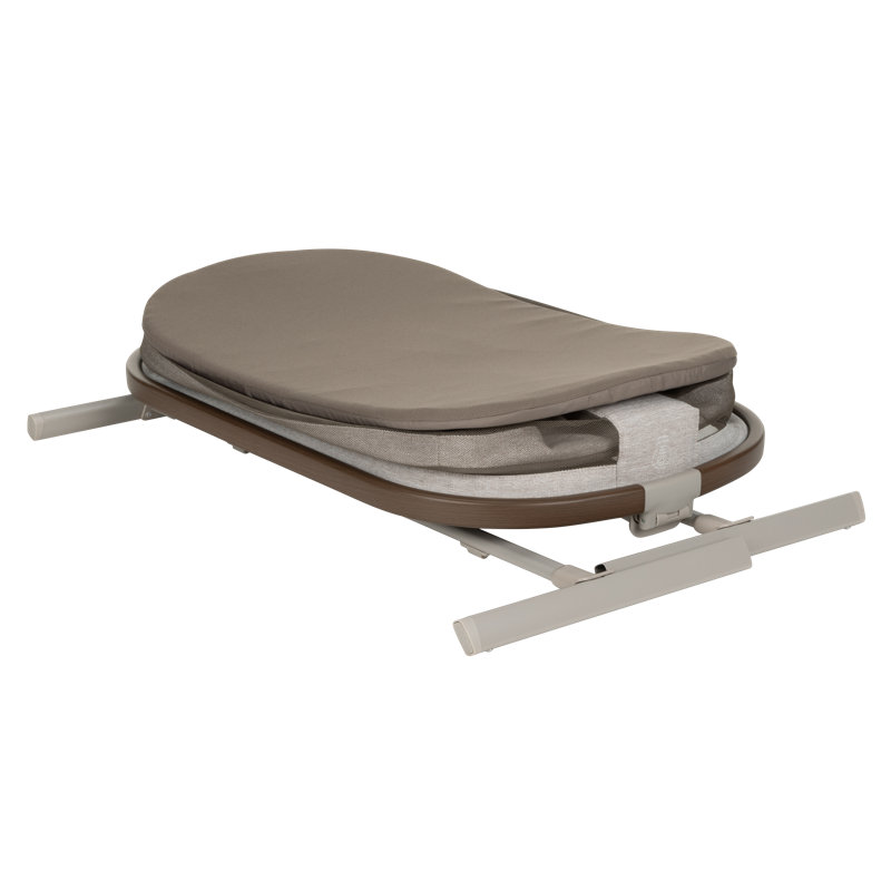 Iora Height Adjustable and Foldable Bassinet, Classic Truffle