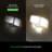 Halo Series 3-head Security Flood Light