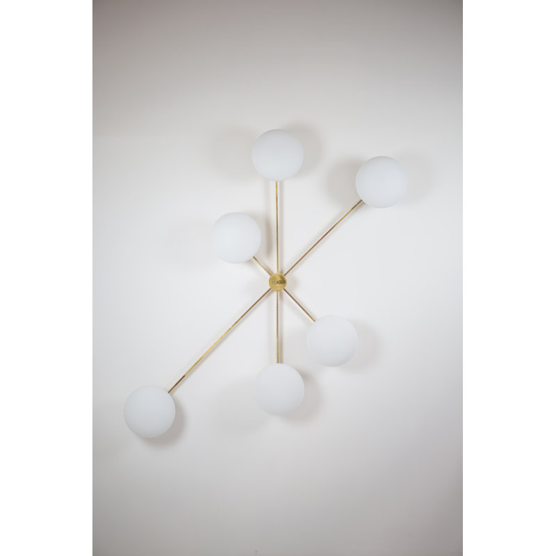STELLA Tribute - Luminaire semi-encastré sphère Spoutnik de 57 po