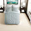Ensembles de literie élégants en jacquard de coton, style turquoise pour le confort de la maison