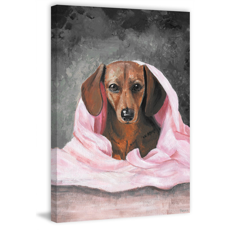 Parvez Taj - Wrapped Canvas Painting, 61cm H x 41cm W