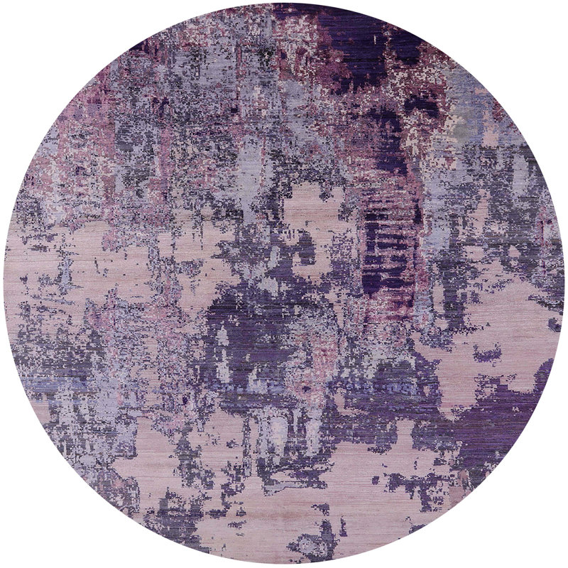 Liuka Moroccan Indoor Rug, Round 3'