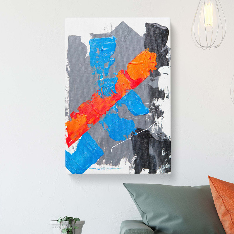 Abstract Art Painting Vol.365 by S.Johnson - Wrapped Canvas, 91cm H x 60cm W x 3cm D